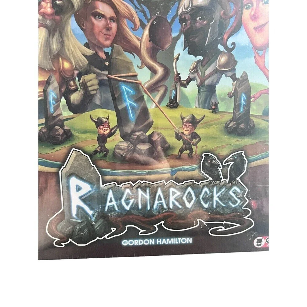 Grey Fox Games Ragnarocks - Take on The Role of a Viking, 2-6 Player Area Contro